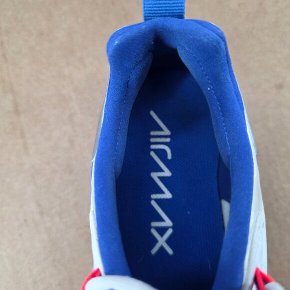 NIKE AIR MAX 270 REACT WOMEN'S SHOES SIZE 7.5 SNEAKERS PINK-BLUE CW3094-100 - Picture 8 of 9